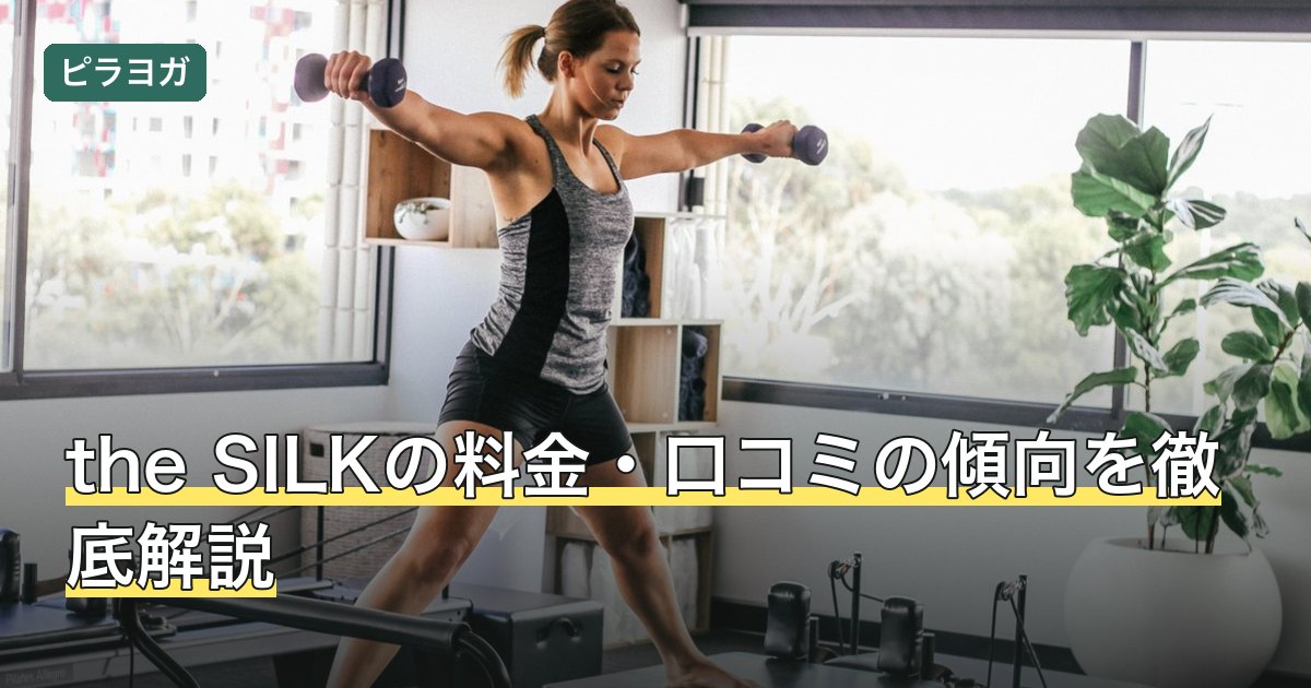 the SILKの料金・口コミの傾向を徹底解説